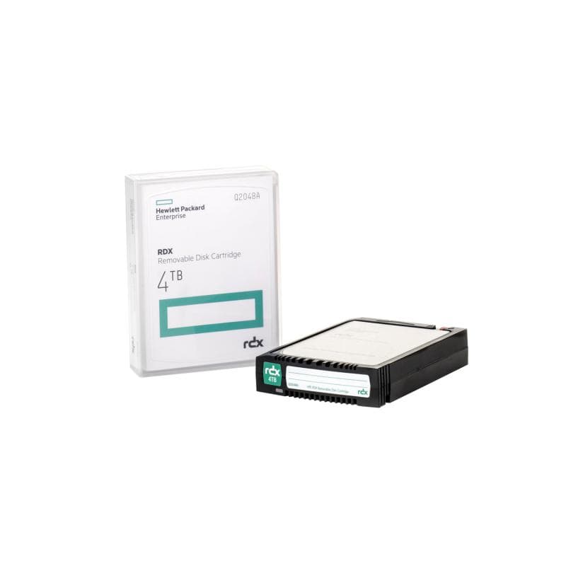 HPE RDX 4TB Removable Disk Cartridge RDX cartridge