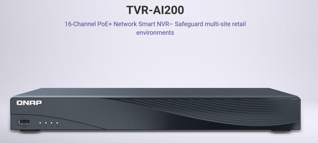 QNAP 16-Channel PoE+ Network Smart NVR