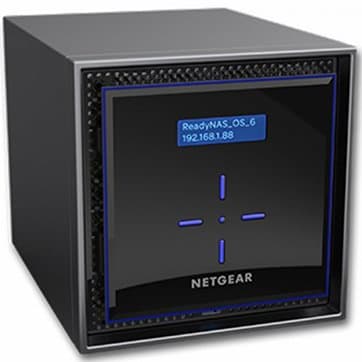 NETGEAR ReadyNAS 424 NAS Intel Atom® C3338 2 GB DDR4 0 TB ReadyNAS OS Black