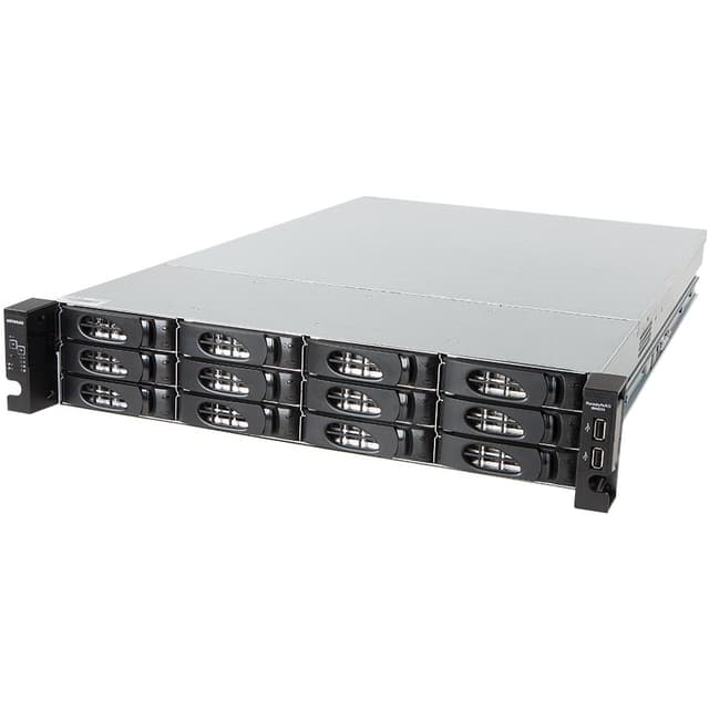 NETGEAR ReadyNAS 3312 NAS Rack (2U) Intel® Xeon® E3 v5 E3-1225V5 8 GB DDR4 0 TB Black