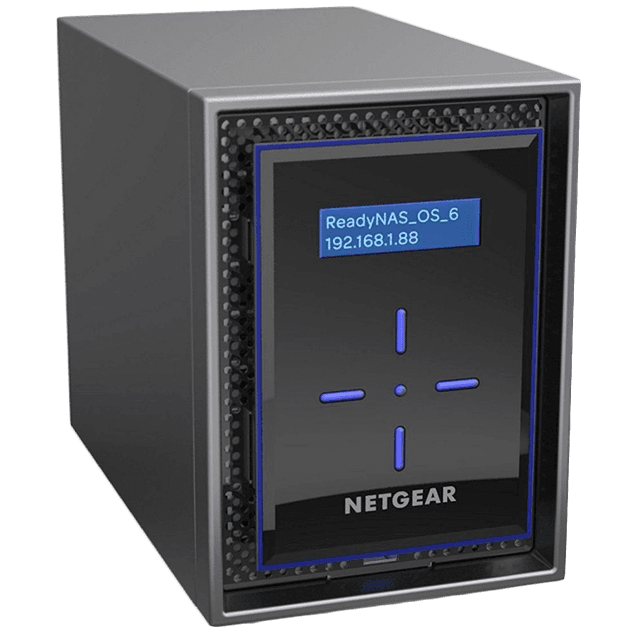 NETGEAR ReadyNAS 422 NAS Intel Atom® C3338 2 GB DDR4 0 TB ReadyNAS OS Black