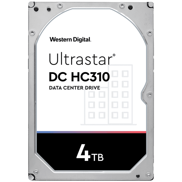 HDD Server WD Ultrastar DC HC310 4TB 512e SE, 3.5’’, 256MB, 7200 RPM, SATA, SKU: 0B36040