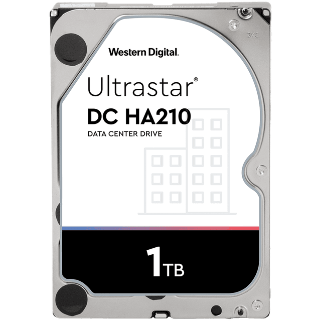 Western Digital Ultrastar 7K2, 1 TB internal hard drive 7200 RPM 128 MB 3.5" Serial ATA III