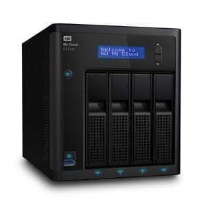 Western Digital My Cloud EX4100 NAS Desktop Marvell Armada 388 2 GB DDR3 0 TB My Cloud OS Black