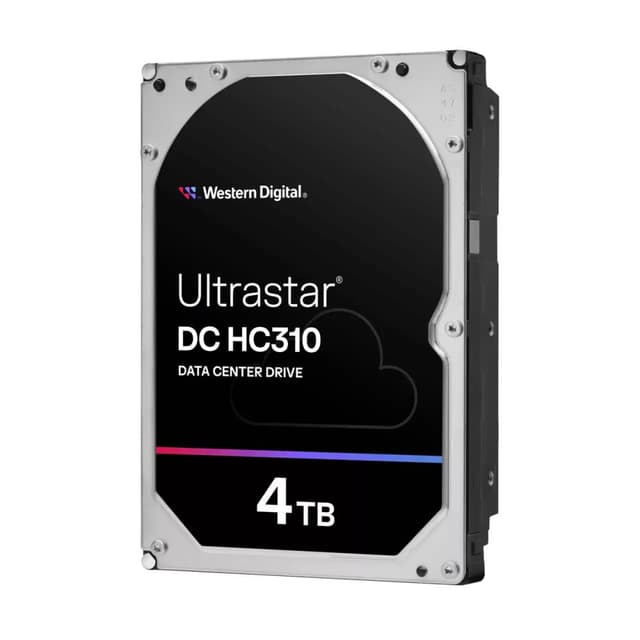 Western Digital Ultrastar DC HC310 HUS726T4TALE6L4 internal hard drive 4 TB 7200 RPM 256 MB 3.5" Serial ATA III