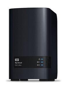 Western Digital My Cloud EX2 Ultra NAS Desktop Marvell Armada 385 1 GB DDR3 0 TB My Cloud OS Black