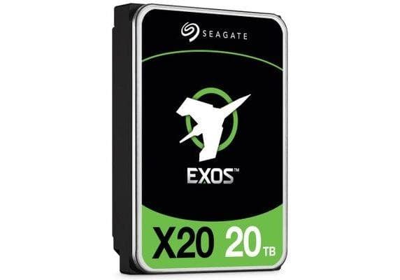 Seagate Enterprise Exos X20 internal hard drive 20 TB 7200 RPM 3.5" Serial ATA III