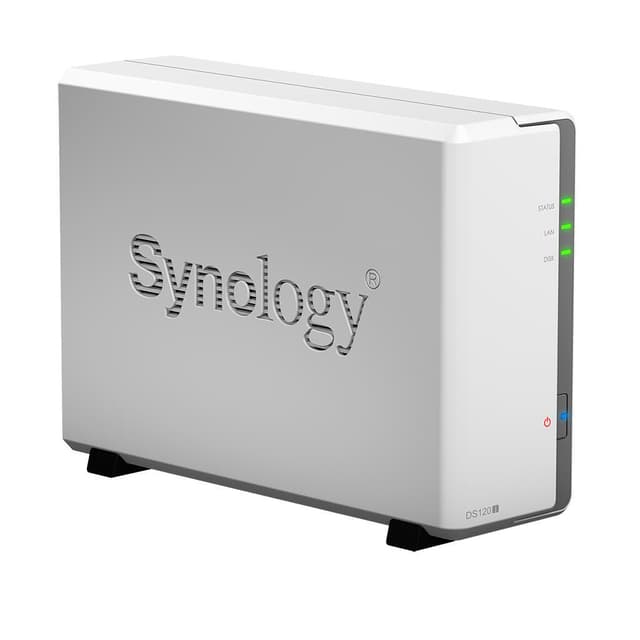 Synology DiskStation DS120j NAS Tower Marvell Armada 3700 88F3720 0.5 GB DDR3L 0 TB DiskStation Manager Grey