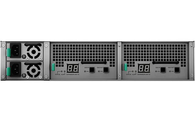 Synology RXD1219sas disk array 0 TB Black, Grey