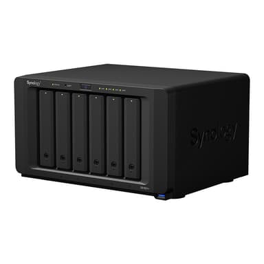 Synology DiskStation DS1621+ NAS/storage server Desktop Ryzen Embedded V1500B 4 GB DDR4 0 TB DiskStation Manager Black thumbnail 3
