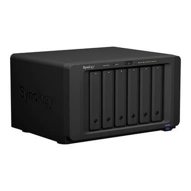 Synology DiskStation DS1621+ NAS/storage server Desktop Ryzen Embedded V1500B 4 GB DDR4 0 TB DiskStation Manager Black thumbnail 4
