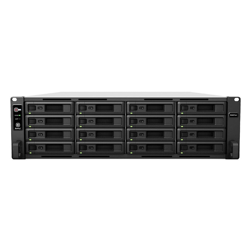 Synology RackStation RS4021XS+ NAS/storage server Rack (3U) Intel® Xeon® D-1541 16 GB DDR4 Black