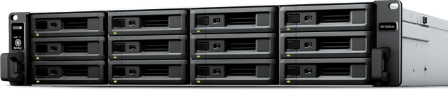 Synology RX1222sas HDD/SSD enclosure Black 2.5/3.5"