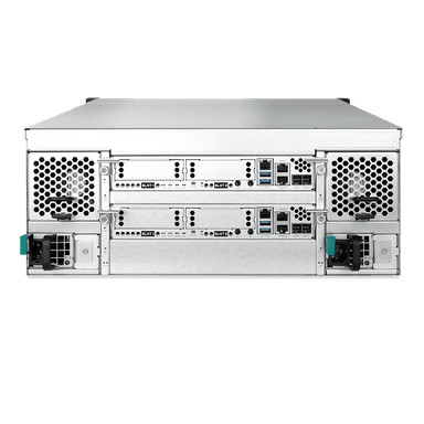QSAN 4U Single Ctrl SAN System Intel Xeon D-1527 Quad Core 24 Bay 2-ported 10GbE BASE-T iSCSI with Redundant power supply 4 slots for optional host cards thumbnail 4
