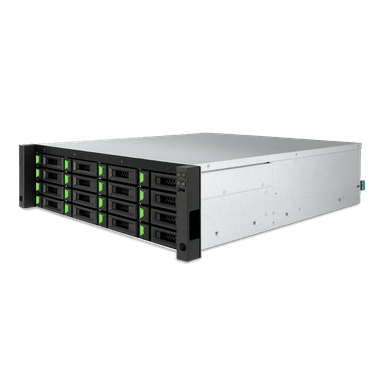 QSAN 3U Single Ctrl SAN System Intel Xeon D-1527 Quad Core 16 Bay 2-ported 10GbE BASE-T iSCSI with Redundant power supply 4 slots for optional host cards thumbnail 3