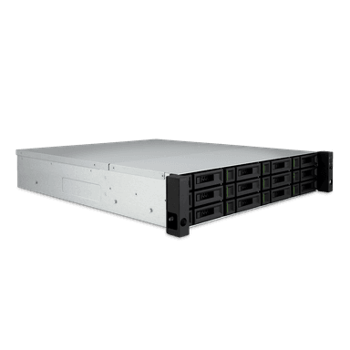 QSAN 2U Single Ctrl SAN System Intel Xeon D-1527 Quad Core 12 Bay 2-ported 10GbE BASE-T iSCSI with Redundant power supply 4 slots for optional host cards thumbnail 2