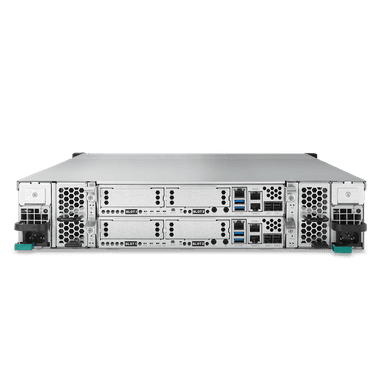 QSAN 2U Dual Ctrl SAN System Intel Xeon D-1572 Quad Core 26 Bay 4-ported 10GbE BASE-T iSCSI with Redundant power supply 4 slots for optional host cards thumbnail 5