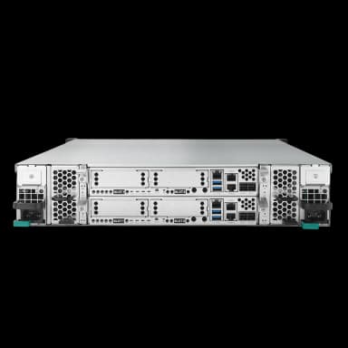 QSAN 2U Dual Ctrl SAN System Intel D-1508 Dual Core 26 Bay 4-ported 10GbE BASE-T iSCSI with Redundant power supply 4 slots for optional host card thumbnail 5