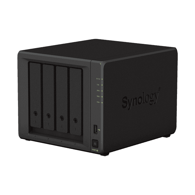 Synology DiskStation DS923+ NAS/storage server Tower Ryzen Embedded R1600 4 GB DDR4L 0 TB DiskStation Manager Black