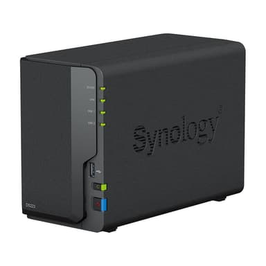 Synology DiskStation DS223 NAS/storage server Desktop Realtek RTD1619B 2 GB DDR4 0 TB thumbnail 1
