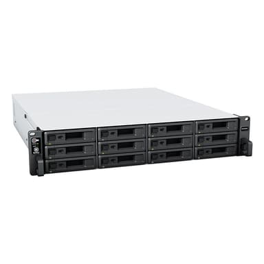 Synology RackStation RS2423RP+ NAS/storage server Rack (2U) Ryzen Embedded V1780B 8 GB DDR4 0 TB DiskStation Manager Black, Grey thumbnail 6