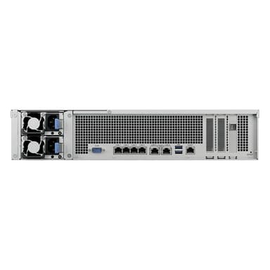 Synology SA SA3610 NAS/storage server Rack (2U) Intel® Xeon® D-1567 16 GB DDR4 0 TB DiskStation Manager Black, Grey thumbnail 4
