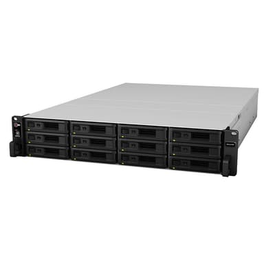 Synology RX1217 disk array 0 TB Rack (2U) Black thumbnail 2