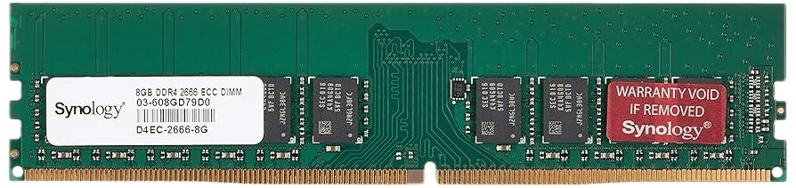 Synology D4EC-2666-8G memory module 8 GB 1 x 8 GB DDR4 ECC