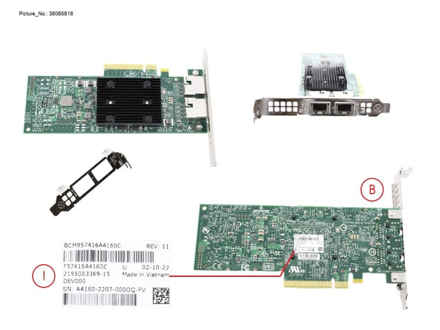 Fujitsu PY-LA3K2 interface cards/adapter Internal