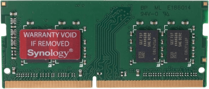 Synology D4ES03-8G memory module 8 GB 1 x 8 GB DDR4 ECC