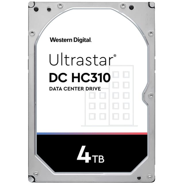 Western Digital Ultrastar DC HC310 internal hard drive 4 TB 7200 RPM 256 MB 3.5" SAS