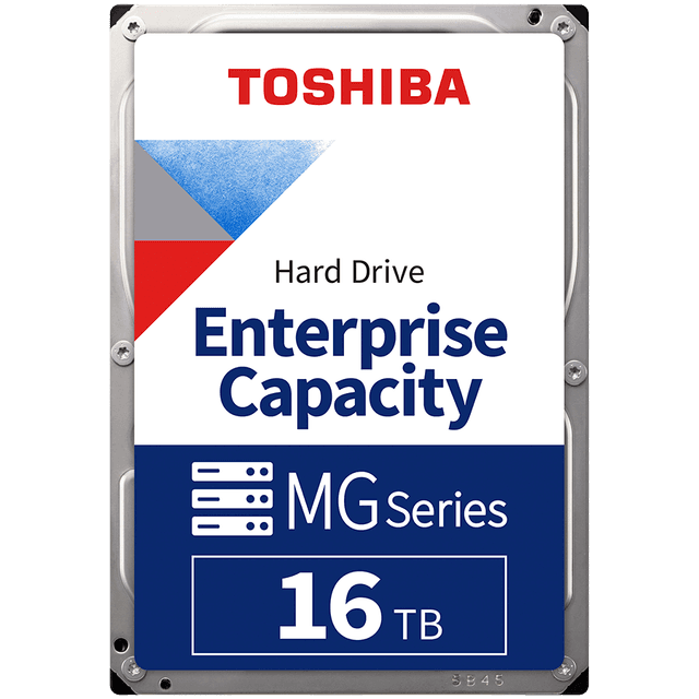 Toshiba MG09 internal hard drive 16 TB 7200 RPM 3.5" Serial ATA III