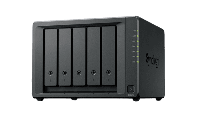 Synology DX525 disk array Desktop Black